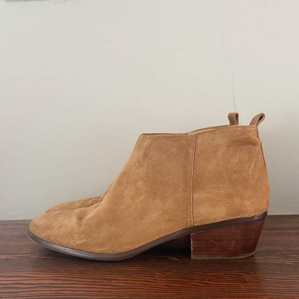 J. Crew Brown Suede Ankle Boots Size 11
